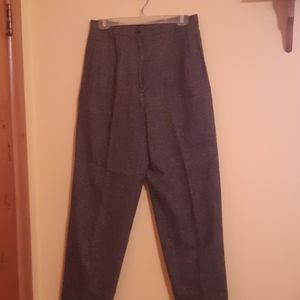Wool/polyester dress pants